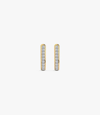 The Tamasvini Gold and Diamond Nosepin for Women