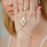 Full Diamond Rhinestone Bracelet Ring (1)