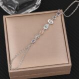 Light Luxury High-End Design Tassel Sparkling Diamond Bracelet (3)