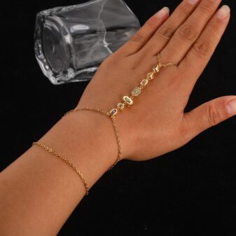 Light Luxury High-End Design Tassel Sparkling Diamond Bracelet