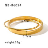 Luxury Gold Cuff Bracelet (2)