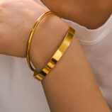 Luxury Gold Cuff Bracelet (5)