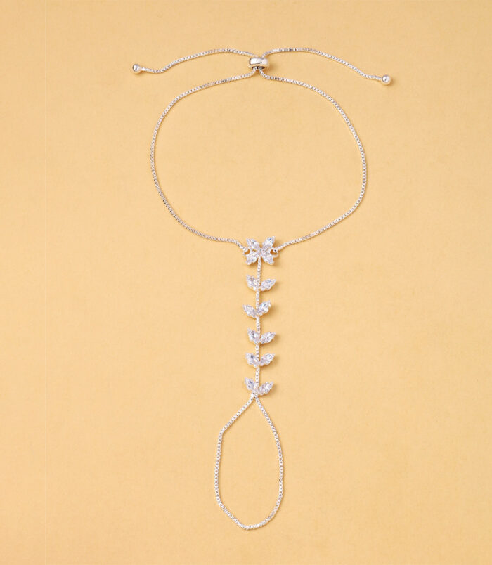 Leaf Finger Bracelet For Women (4)