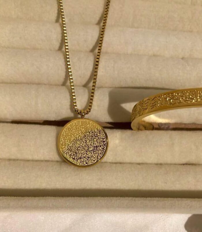 Stainless Steel Round Pendant (2)