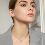 Exquisite Round Zircon Earrings (1)