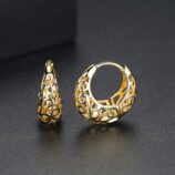 Hollow Pattern Earrings For Women (2)