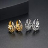 Hollow Pattern Earrings For Women (3)