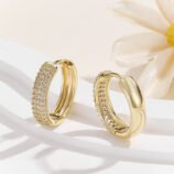 Inlaid Zircon Earrings For Women (1)