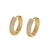 Inlaid Zircon Earrings For Women (1)