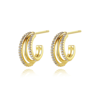 Jinse Golden Earring For Woman