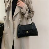 Simple Commuter Style With Chain Handle Bag For Woman (2)
