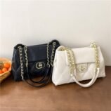 Simple Commuter Style With Chain Handle Bag For Woman (3)