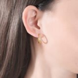 Single-row Zircon Earrings For Women (1)