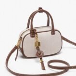 Zara Contrast Mini Bag With Charms For Women (2)