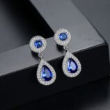Zircon Crystal Drop Earrings Foe Women (5)